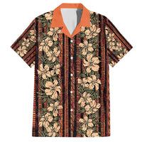 Hawaii Hibiscus Family Matching Tank Maxi Dress and Hawaiian Shirt Retro Style - Polynesian Pride