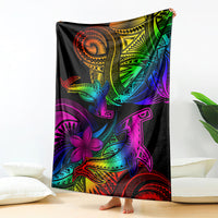 LGBT History Month Blanket Polynesian Hammerhead Shark LT01 - Polynesian Pride