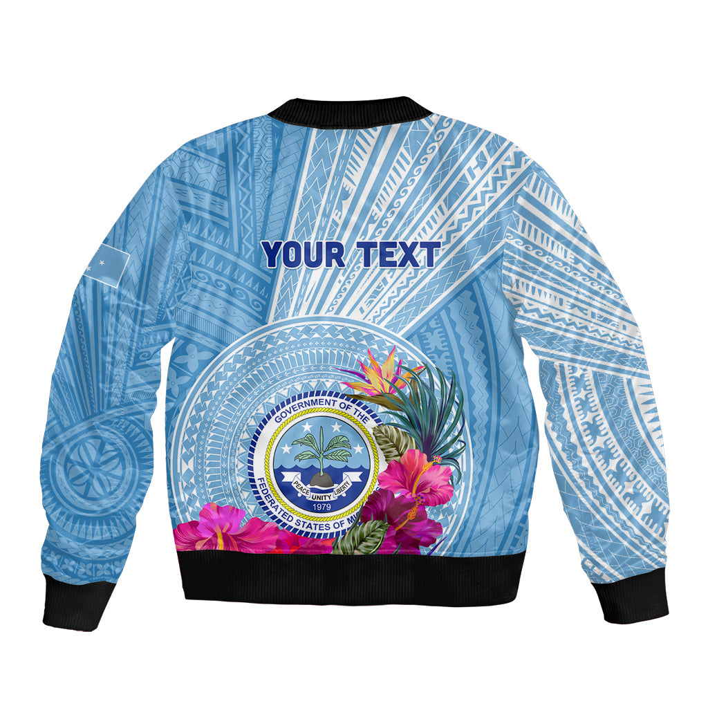 Micronesia Culture Day Bomber Jacket Tribal Pattern Tropical Style LT01 - Polynesian Pride