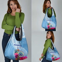 Micronesia Culture Day Grocery Bag Tribal Pattern Tropical Style