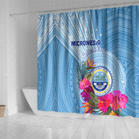Micronesia Culture Day Shower Curtain Tribal Pattern Tropical Style LT01 - Polynesian Pride