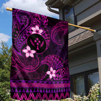 FSM Kosrae State Garden Flag Tribal Pattern Pink Version LT01 - Polynesian Pride