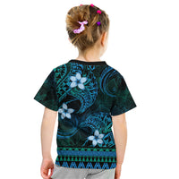 FSM Culture Day Kid T Shirt Tribal Pattern Ocean Version LT01 - Polynesian Pride