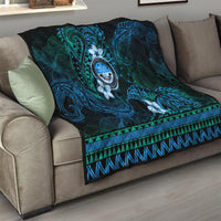FSM Culture Day Quilt Tribal Pattern Ocean Version