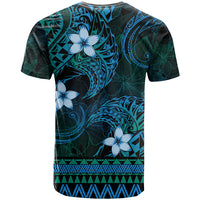 FSM Culture Day T Shirt Tribal Pattern Ocean Version LT01 - Polynesian Pride