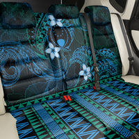 FSM Pohnpei State Back Car Seat Cover Tribal Pattern Ocean Version LT01