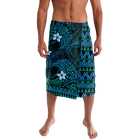 FSM Pohnpei State Lavalava Tribal Pattern Ocean Version LT01 Blue - Polynesian Pride