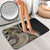 Hawaii Pineapple Brown Tribal Pattern Bathroom Set - Polynesian Pride