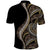 Hawaii Pineapple Brown Tribal Pattern Polo Shirt - Polynesian Pride