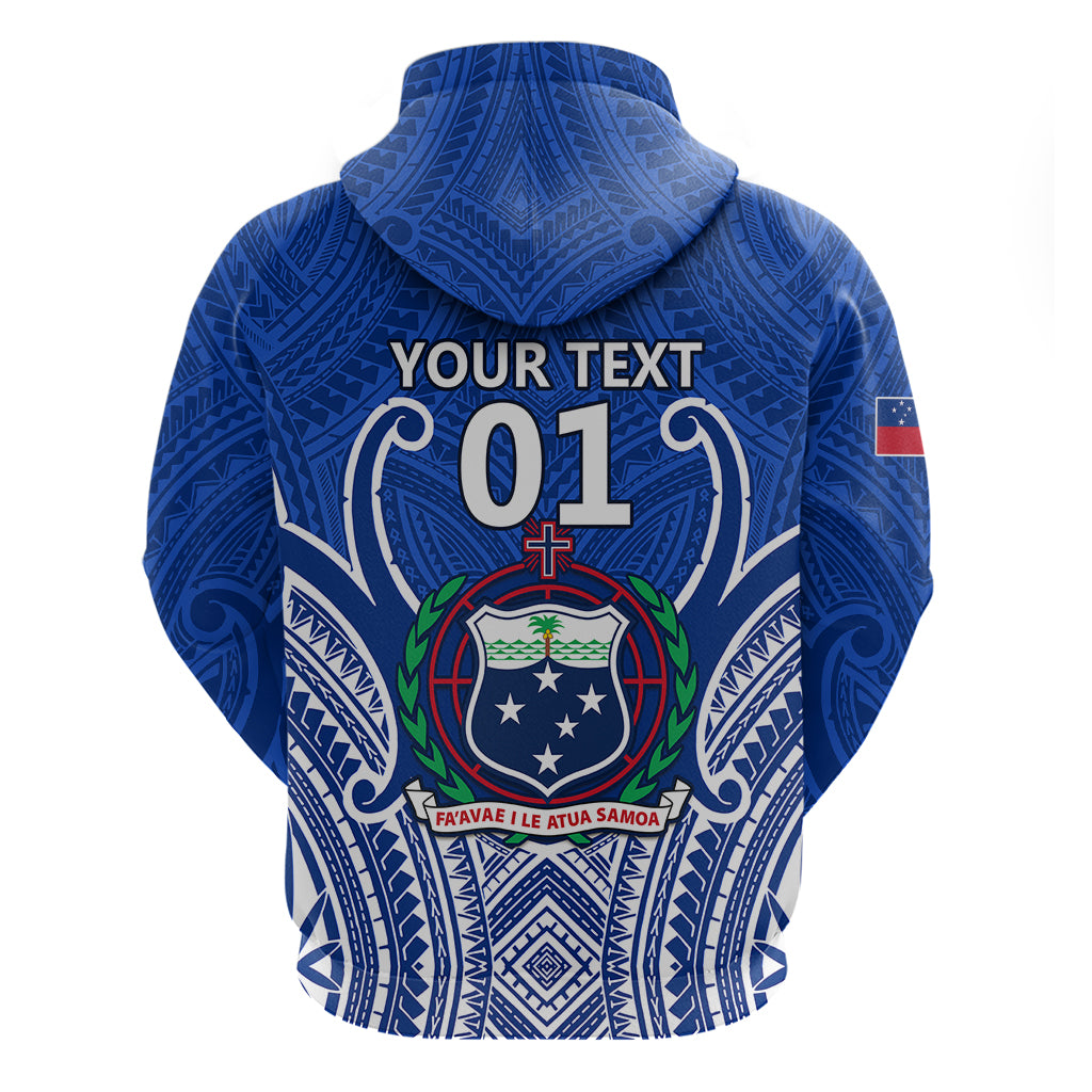 Custom Samoa Rugby Hoodie Manu Samoa Go 2023 World Cup LT01 - Polynesian Pride