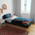 Fiji and New Zealand Together Bedding Set Tapa Maori Tattoo mix Tagimoucia and Pohutukawa