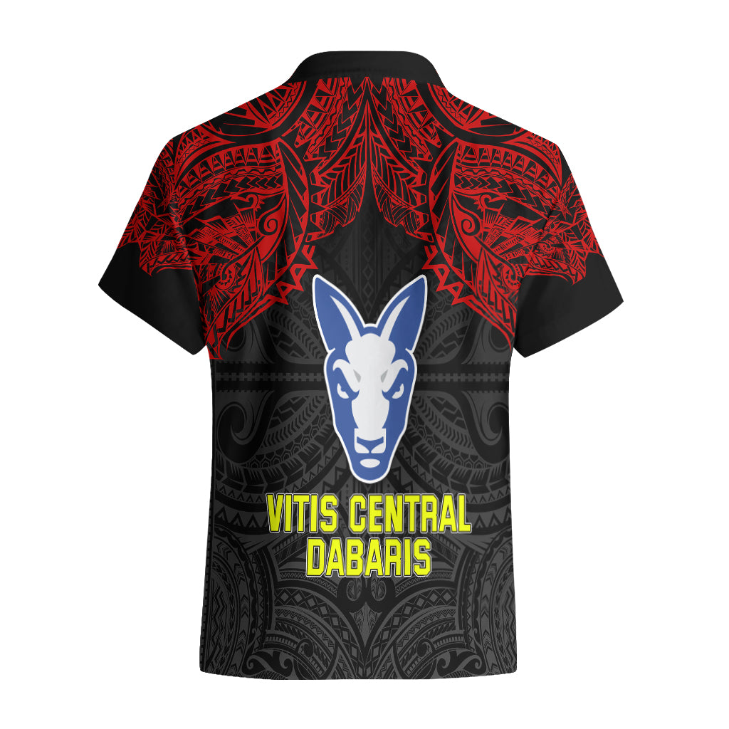 Vitis Central Dabaris Rugby Hawaiian Shirt Papua New Guinea Polynesian Tattoo LT03 - Polynesian Pride