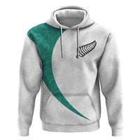 Custom New Zealand Football Hoodie Go All Silver Ferns - Towards World Cup 2026