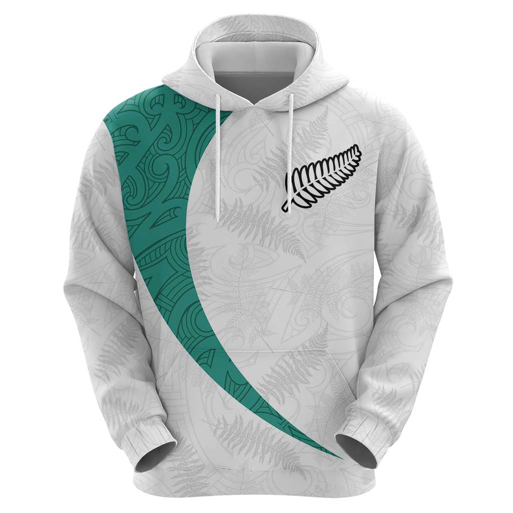 Custom New Zealand Football Hoodie Go All Silver Ferns - Towards World Cup 2026