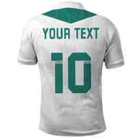 Custom New Zealand Football Polo Shirt Go All Silver Ferns - Towards World Cup 2026