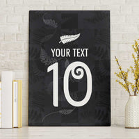 Custom New Zealand Rugby Canvas Wall Art All Silver Ferns Blacks