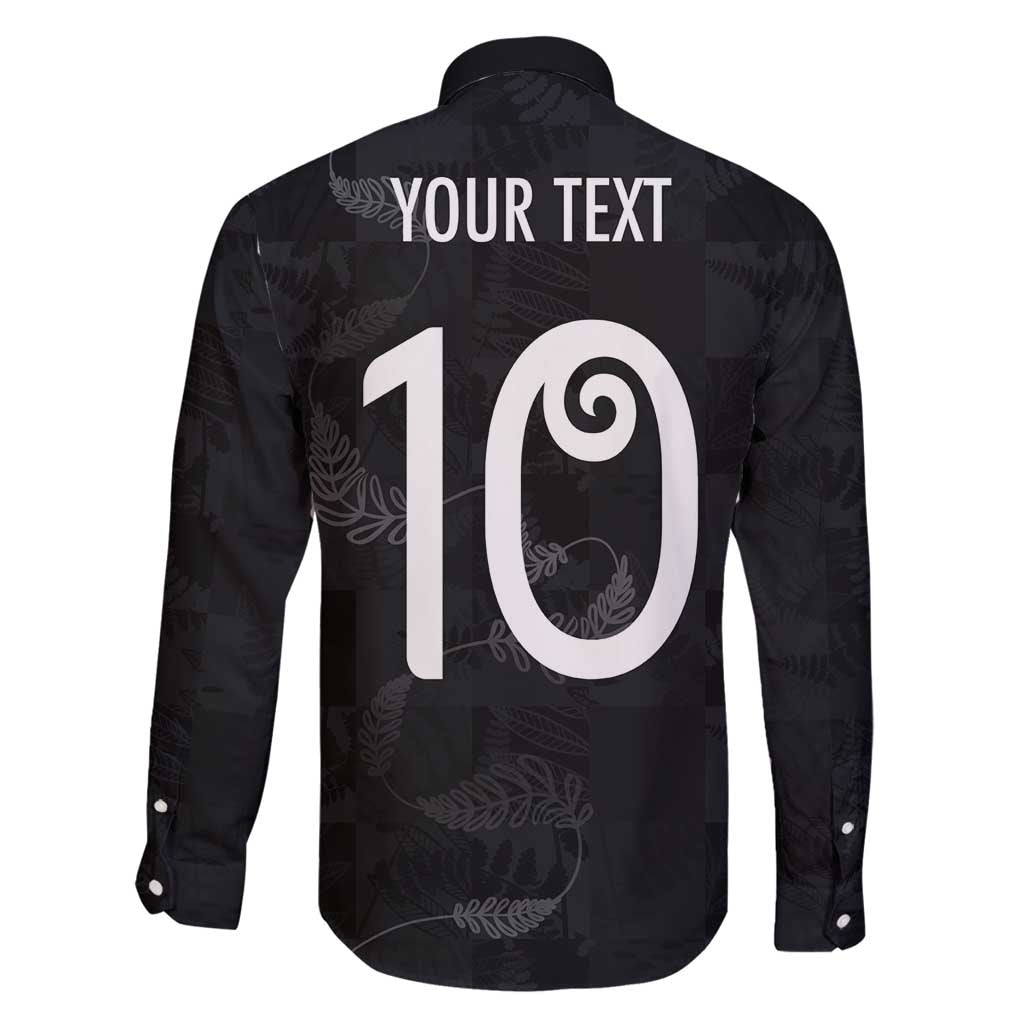 Custom New Zealand Rugby Family Matching Summer Maxi Dress and Hawaiian Shirt All Silver Ferns Blacks