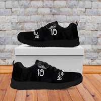 Custom New Zealand Rugby Sneakers All Silver Ferns Blacks