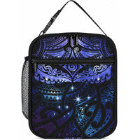 New Zealand Matariki Lunch Bag LT03 10.2 × 8.3 × 4.3 inch Blue - Polynesian Pride