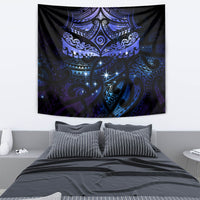 New Zealand Matariki Tapestry Maori Pattern and Matariki Sky Night