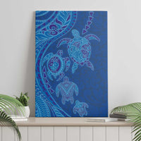 Hawaiian Turtles and Polynesian Art Tattoo Canvas Wall Art Ocean Abyss