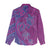 Hawaiian Turtles and Polynesian Art Tattoo Women Casual Shirt Cerise