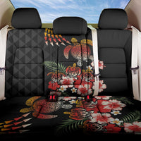 Hawaiian Hibiscus Turtle and Tropical Flower Back Car Seat Cover Dynamic Vibe