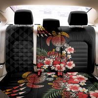 Hawaiian Hibiscus Turtle and Tropical Flower Back Car Seat Cover Dynamic Vibe