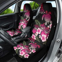 Hawaiian Hibiscus Turtle and Tropical Flower Car Seat Cover Sweet Vibe