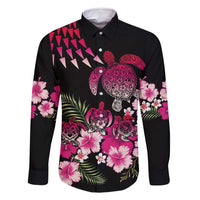 Hawaiian Hibiscus Turtle and Tropical Flower Family Matching Mermaid Dress and Hawaiian Shirt Sweet Vibe