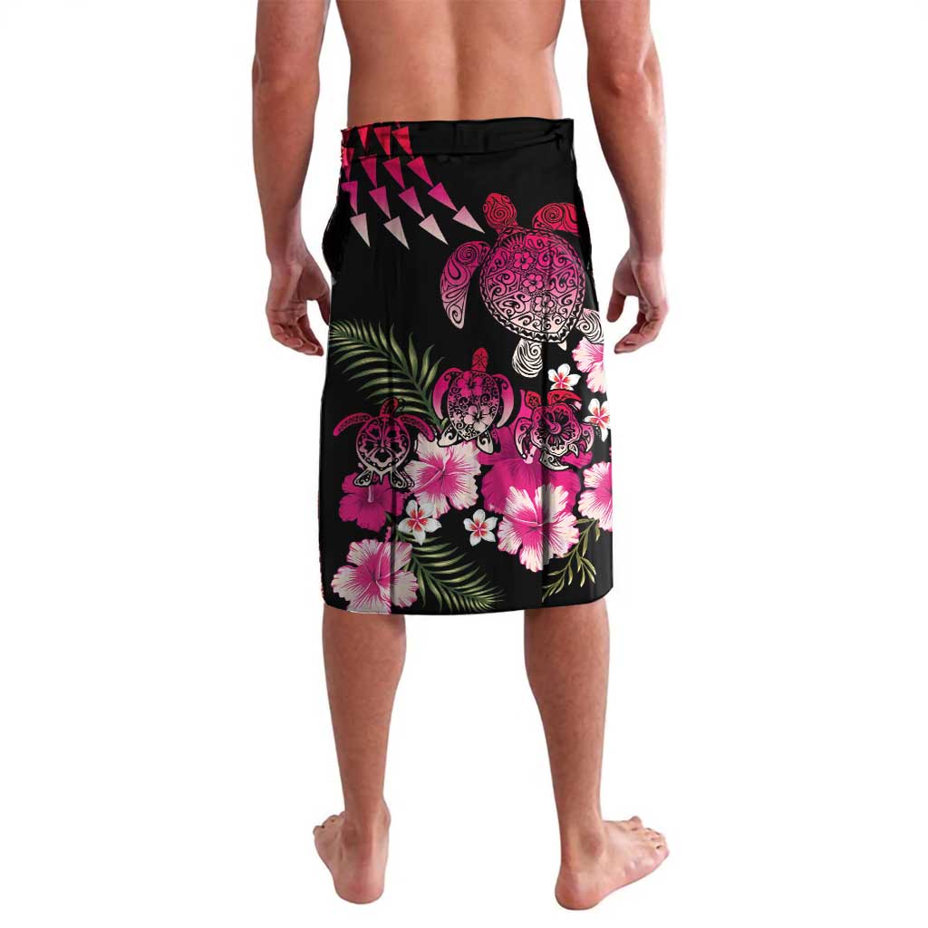 Hawaiian Hibiscus Turtle and Tropical Flower Lavalava Sweet Vibe