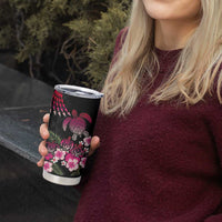 Hawaiian Hibiscus Turtle and Tropical Flower Tumbler Cup Sweet Vibe