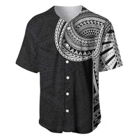 Samoan Art Tattoo Polynesian Pattern Baseball Jersey
