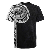 Samoan Art Tattoo Polynesian Pattern Rugby Jersey