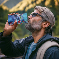 Hawaii Aloha Whales 4 in 1 Can Cooler Tumbler Hibiscus and Whales with Polynesian Pattern - Polynesian Pride