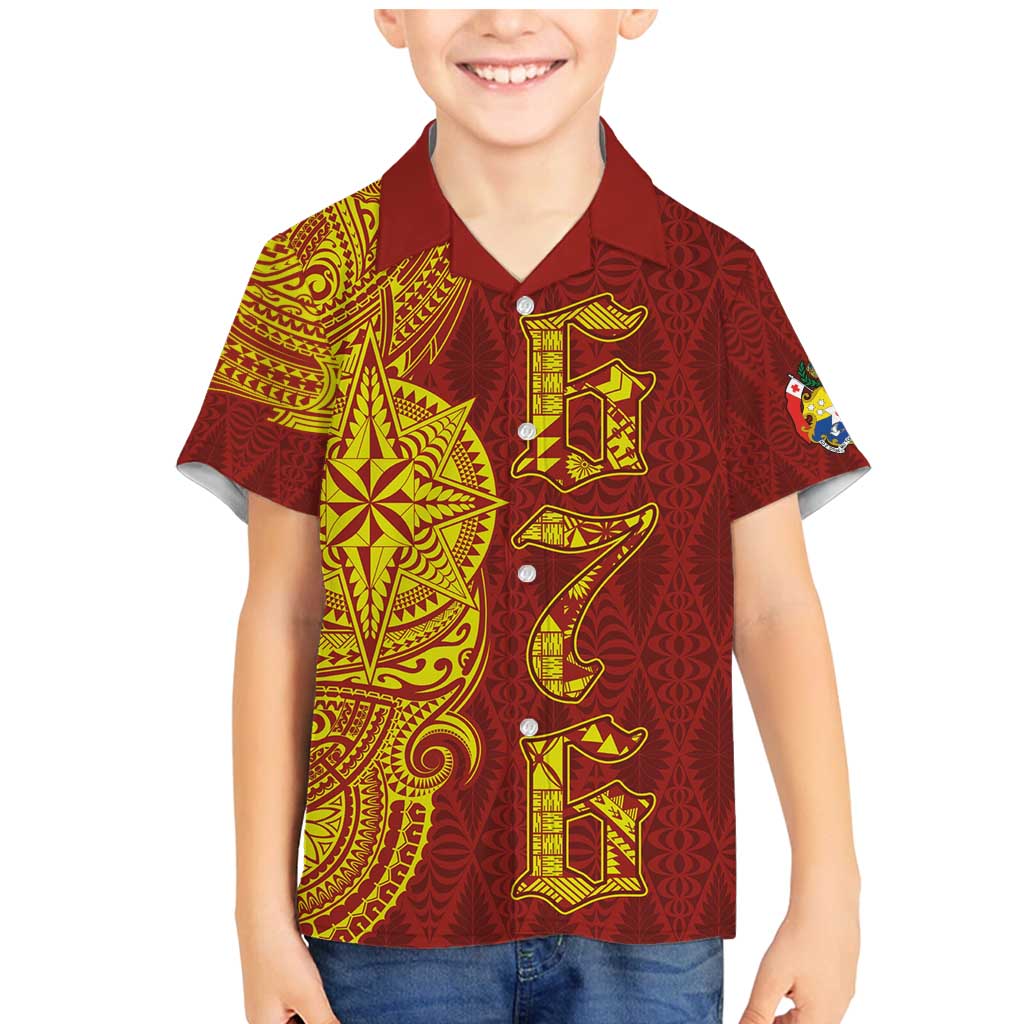 Tonga 676 Ngatu Tribal Tattoo Family Matching Mermaid Dress and Hawaiian Shirt