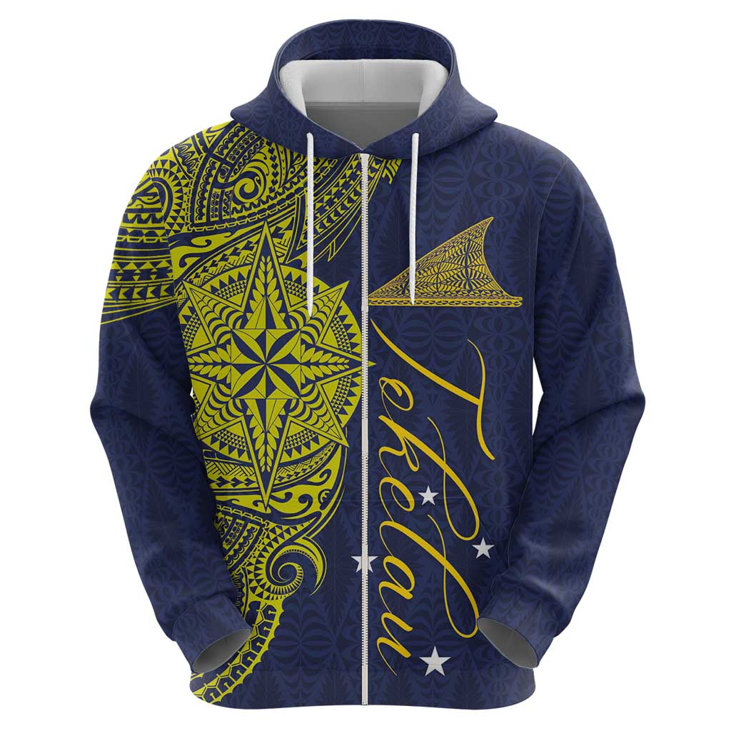 Personalised Tokelau Classic Ngatu Motifs Hoodie