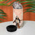 Woman Polynesian Tattoos 4 in 1 Can Cooler Tumbler Tropical Flower - Peach Fuzz Color