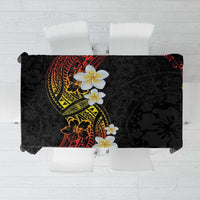 Plumeria Tablecloth Polynesian Tribal Frangipani Sunset