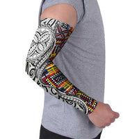 Niue Hiapo and Maori Decoration Tattoos Arm Sleeves - Polynesian Pride