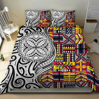Niue Hiapo and Maori Decoration Tattoos Bedding Set - Polynesian Pride