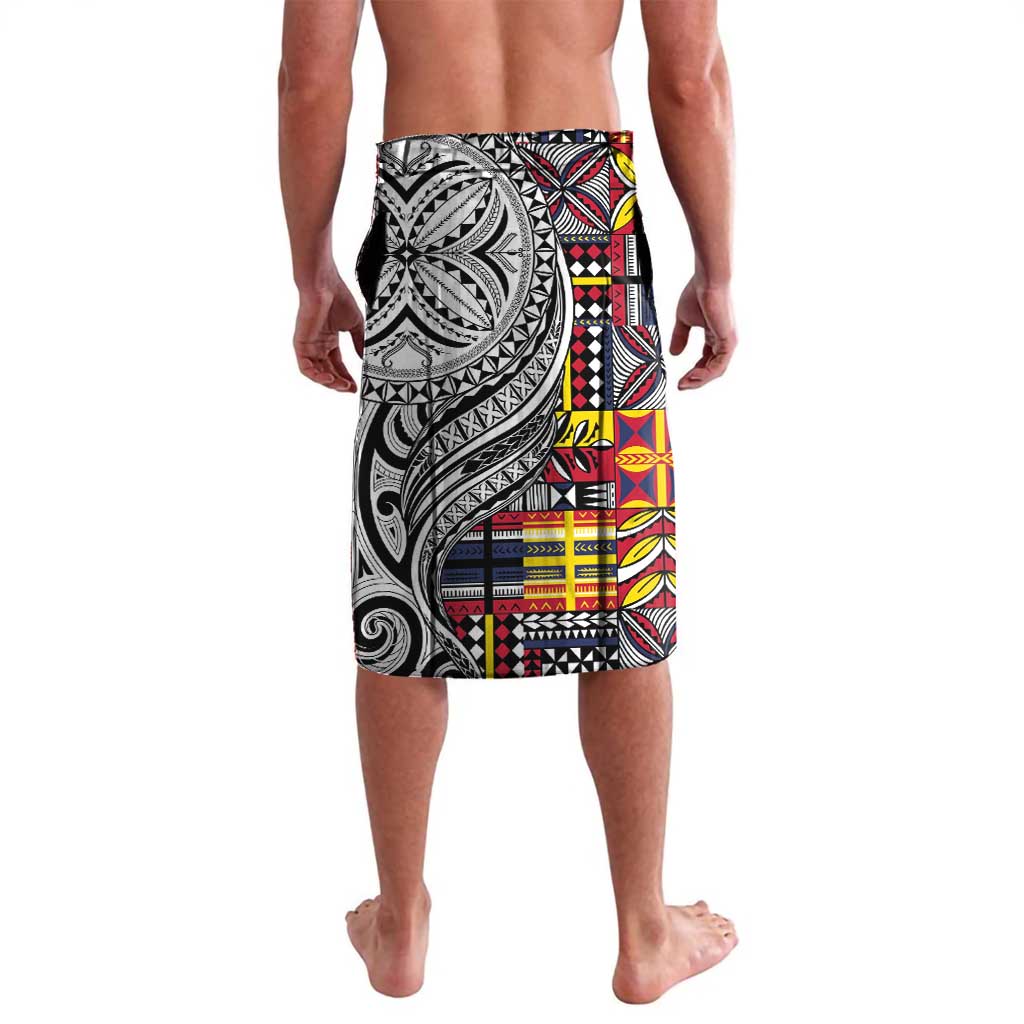 Niue Hiapo and Maori Decoration Tattoos Lavalava - Polynesian Pride