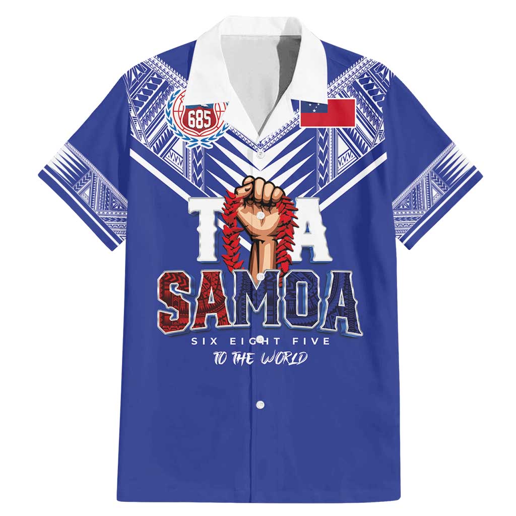 Toa Samoa Rugby Family Matching Mermaid Dress and Hawaiian Shirt Six Eight Five to The World