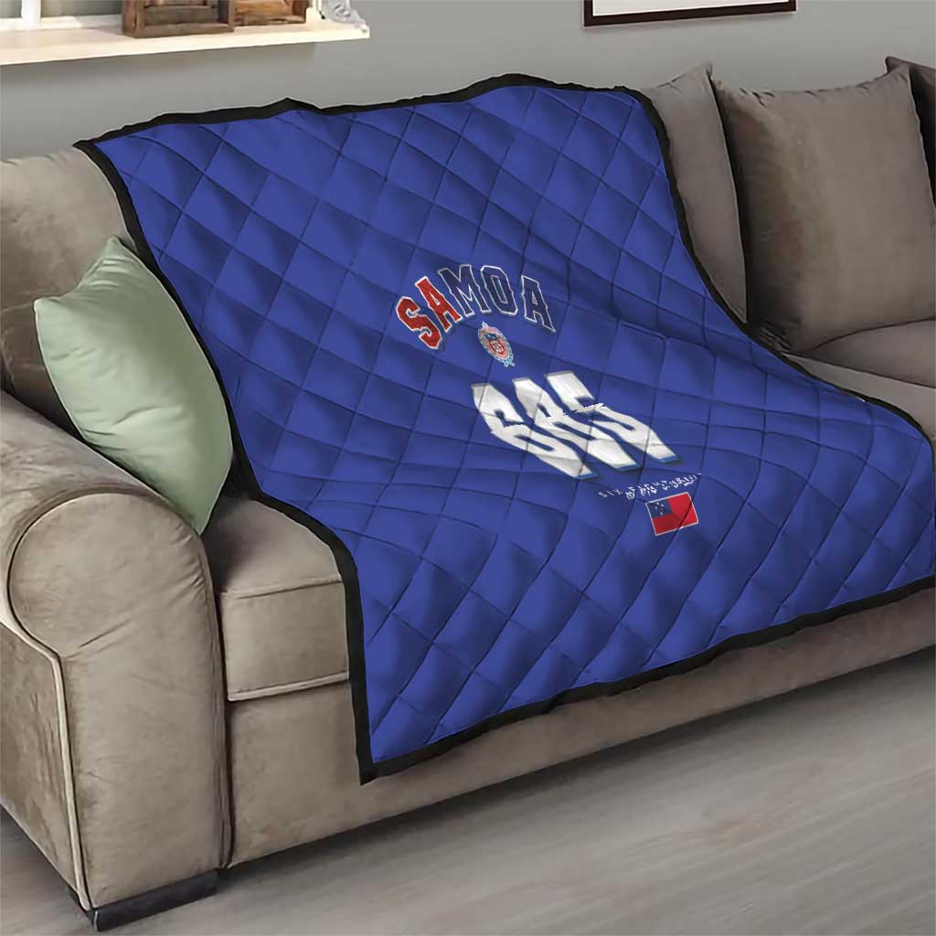 Toa Samoa Rugby Quilt Six Eight Five to The World