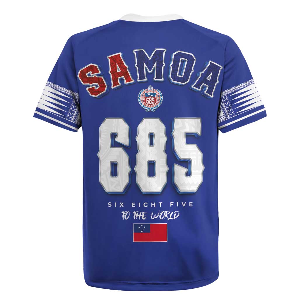 Toa Samoa Rugby Rugby Jersey Six Eight Five to The World