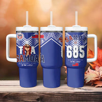 Toa Samoa Rugby Tumbler With Handle Six Eight Five to The World