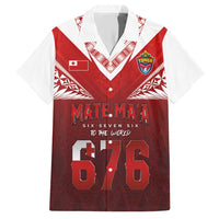Mate Ma'a Tonga Rugby Family Matching Short Sleeve Bodycon Dress and Hawaiian Shirt Six Seven Six to The World
