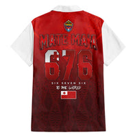 Mate Ma'a Tonga Rugby Family Matching Short Sleeve Bodycon Dress and Hawaiian Shirt Six Seven Six to The World