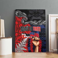 Aotearoa and Samoa Toitu Te Tiriti Canvas Wall Art Honour the Treaty - Te Tiriti Is Us