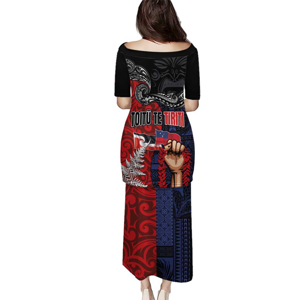 Aotearoa and Samoa Toitu Te Tiriti Puletasi Honour the Treaty - Te Tiriti Is Us